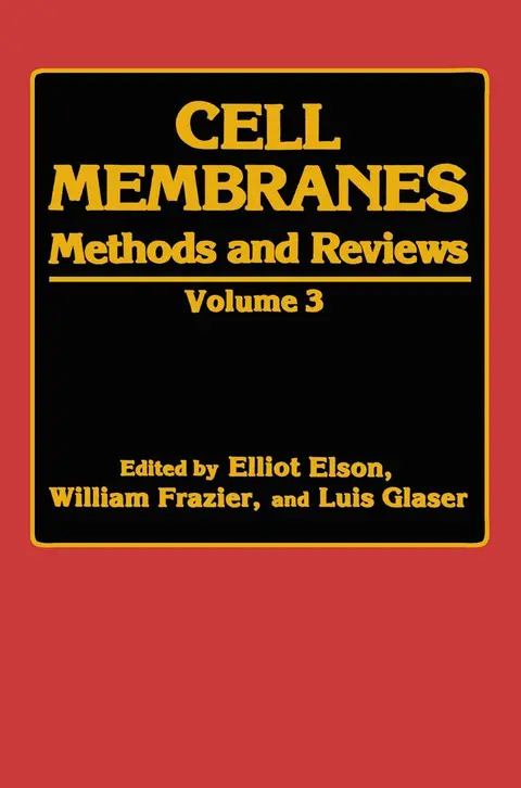 Cover of Cell Membranes