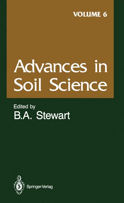 Cover of Advances in Soil Science
