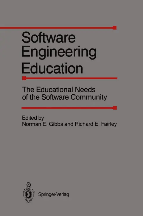 Cover of Software Engineering Education