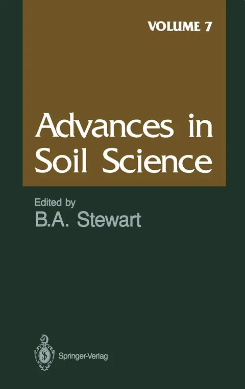 Cover of Advances in Soil Science