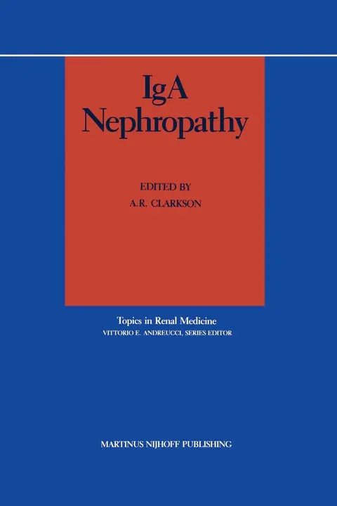 Cover of IgA Nephropathy