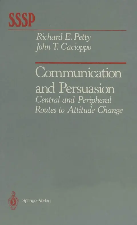 Cover of Communication and Persuasion