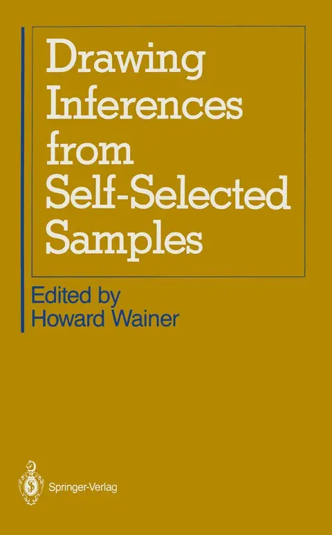 Cover of Drawing Inferences from Self-Selected Samples