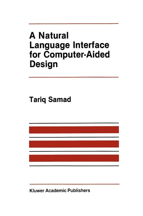 Cover of A Natural Language Interface for Computer-Aided Design