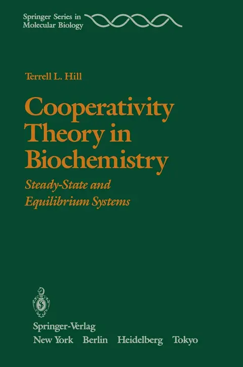 Cover of Cooperativity Theory in Biochemistry