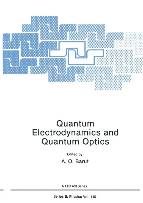 Cover of Quantum Electrodynamics and Quantum Optics