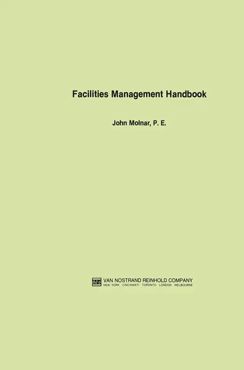 Cover of Facilities Management Handbook
