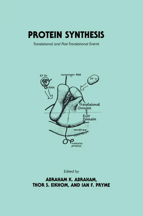 Cover of Protein Synthesis