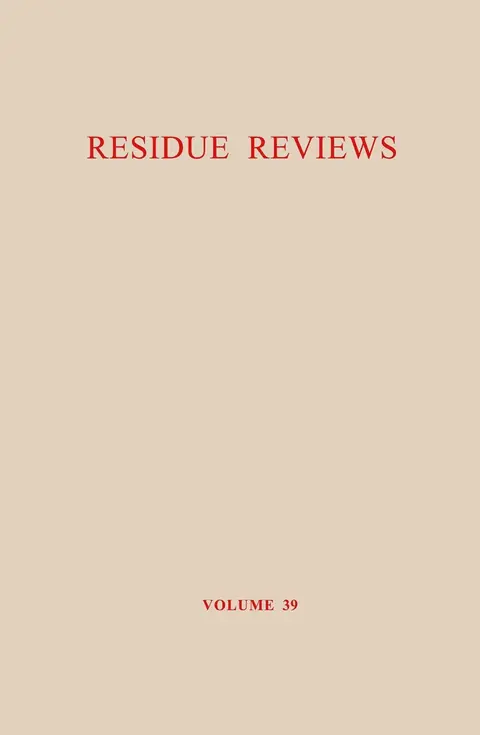 Cover of The Carbinole Acaricides
