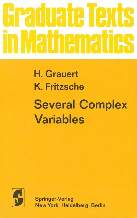 Cover of Several Complex Variables