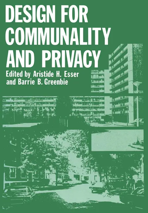 Cover of Design for Communality and Privacy