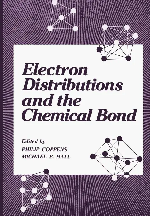 Cover of Electron Distributions and the Chemical Bond