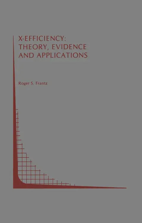 Cover of X-Efficiency