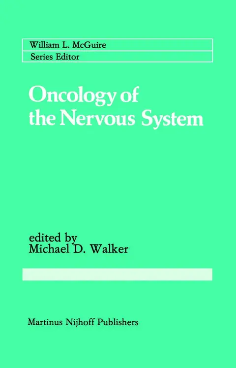 Cover of Oncology of the Nervous System