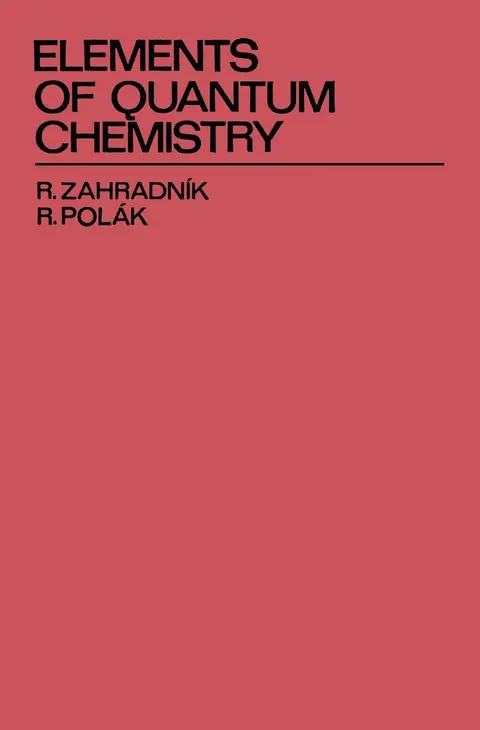 Cover of Elements of Quantum Chemistry