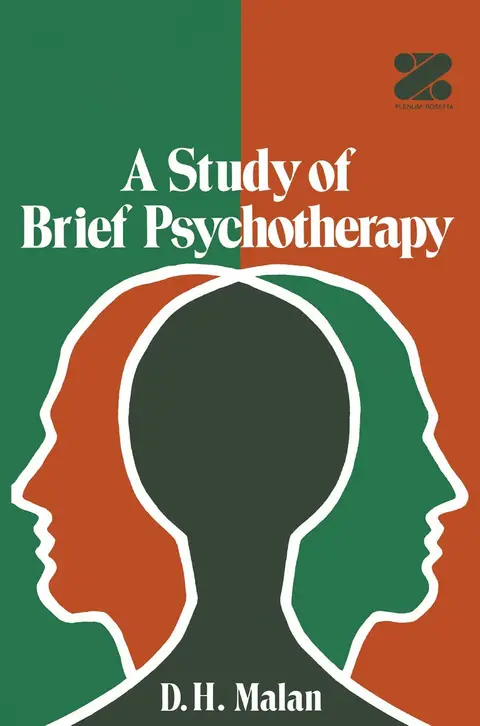 Cover of A Study of Brief Psychotherapy