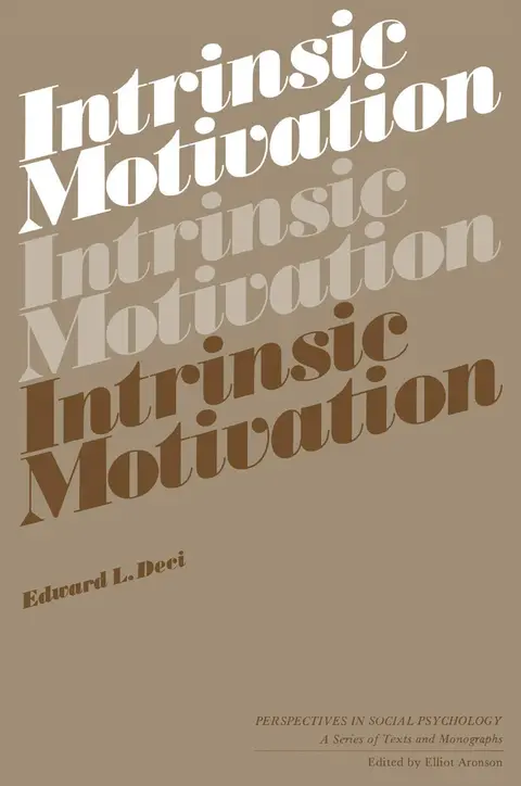 Cover of Intrinsic Motivation
