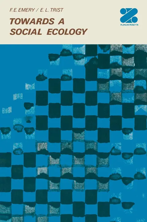 Cover of Towards A Social Ecology