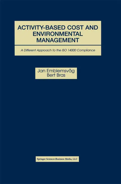 Cover of Activity-Based Cost and Environmental Management