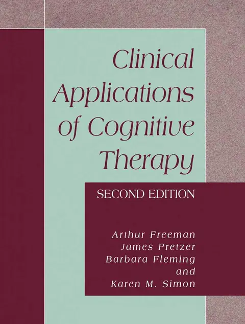 Cover of Clinical Applications of Cognitive Therapy