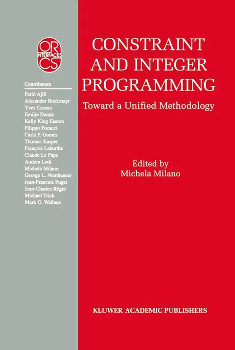 Cover of Constraint and Integer Programming