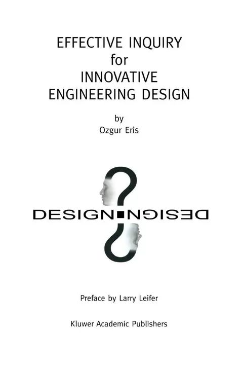 Cover of Effective Inquiry for Innovative Engineering Design