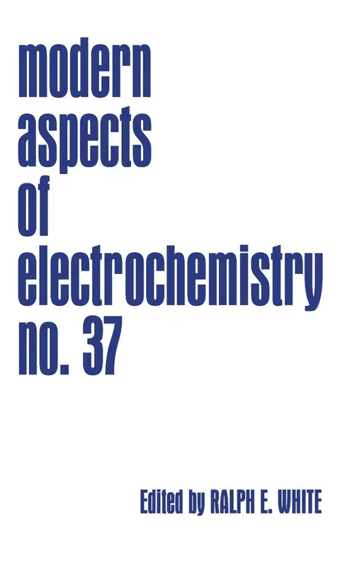Cover of Modern Aspects of Electrochemistry