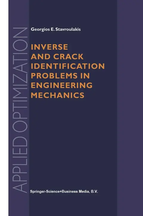 Cover of Inverse and Crack Identification Problems in Engineering Mechanics