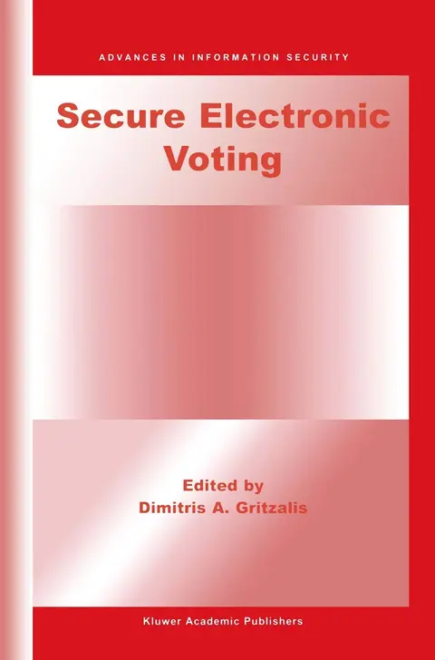 Cover of Secure Electronic Voting