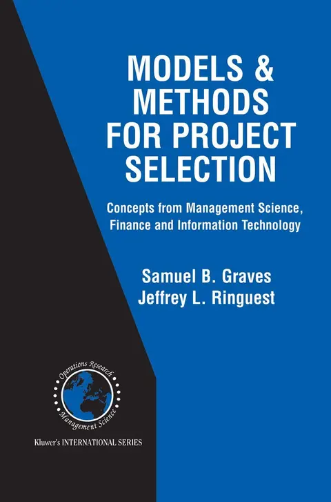 Cover of Models & Methods for Project Selection