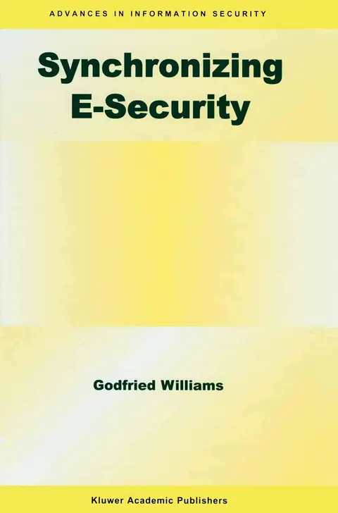 Cover of Synchronizing E-Security