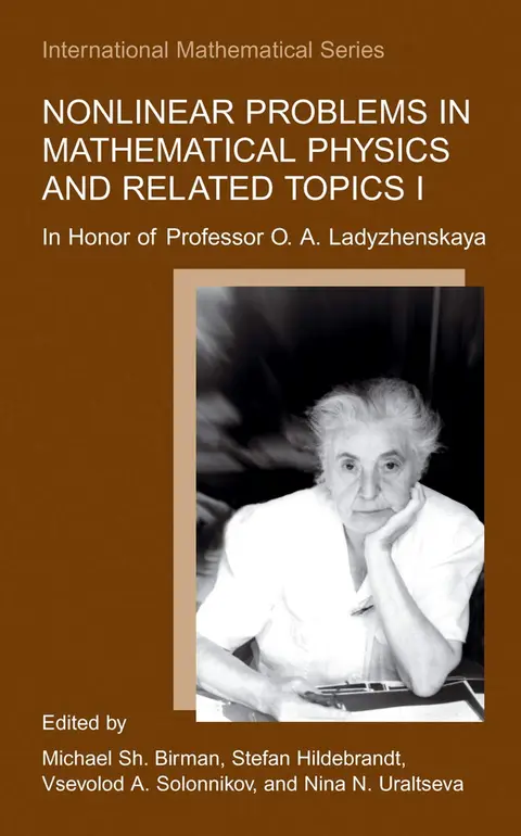 Cover of Nonlinear Problems in Mathematical Physics and Related Topics I