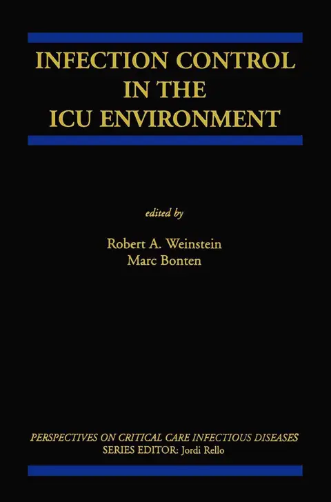 Cover of Infection Control in the ICU Environment