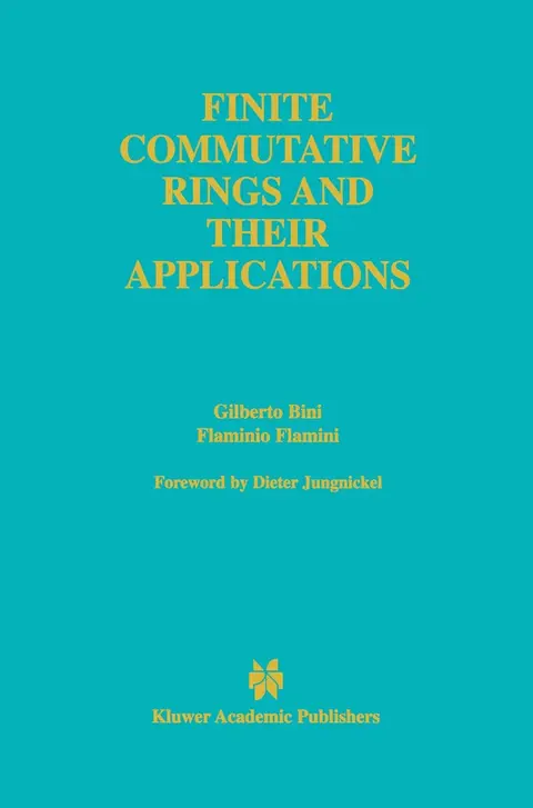 Cover of Finite Commutative Rings and Their Applications