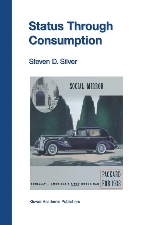 Cover of Status Through Consumption