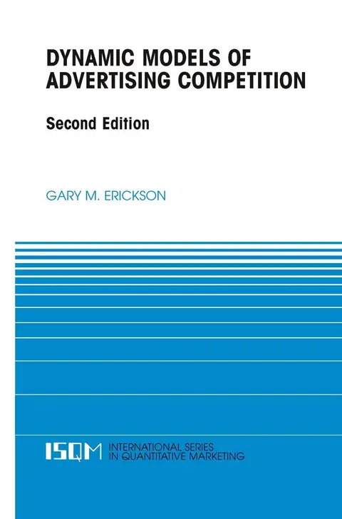 Cover of Dynamic Models of Advertising Competition