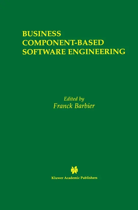 Cover of Business Component-Based Software Engineering