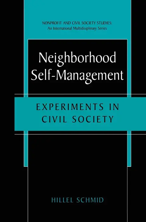 Cover of Neighborhood Self-Management