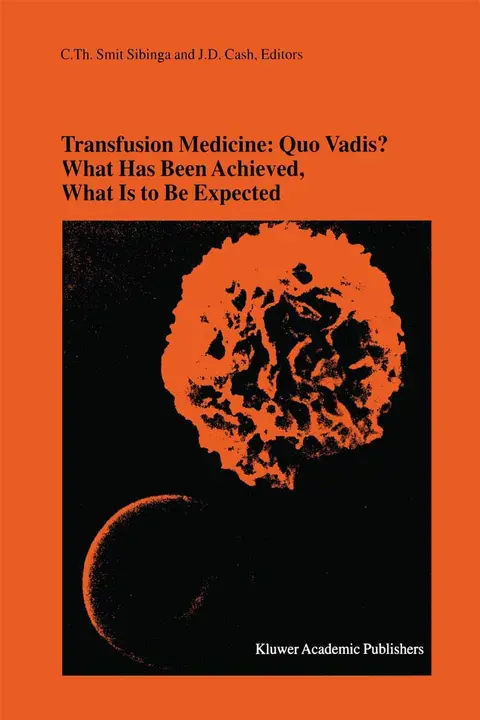 Cover of Transfusion Medicine