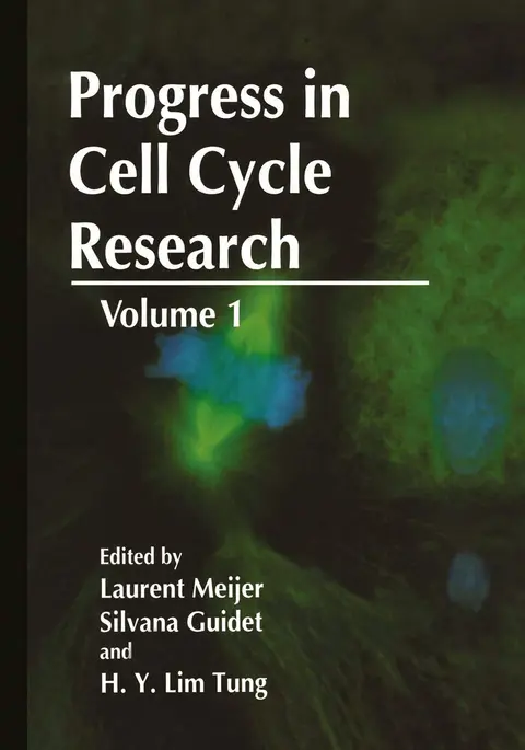 Cover of Progress in Cell Cycle Research