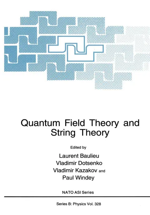 Cover of Quantum Field Theory and String Theory