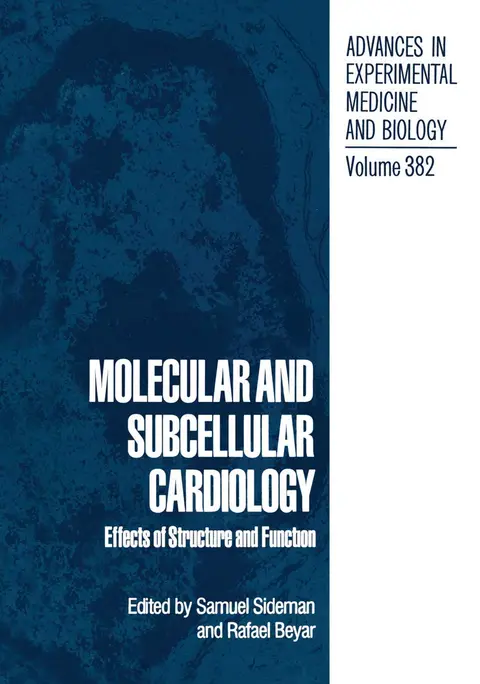 Cover of Molecular and Subcellular Cardiology