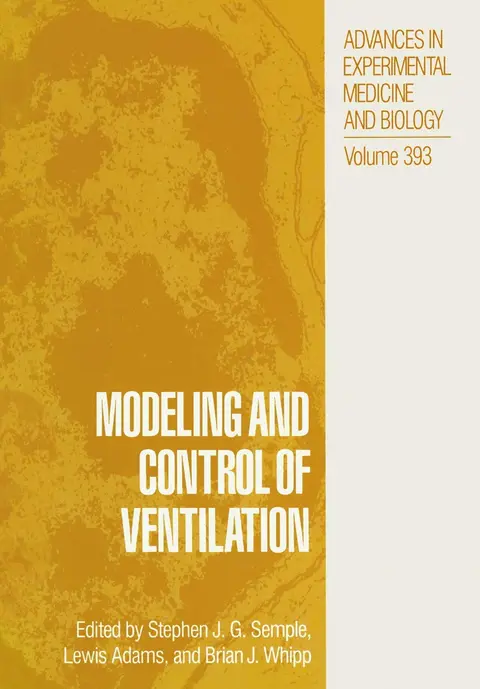 Cover of Modeling and Control of Ventilation