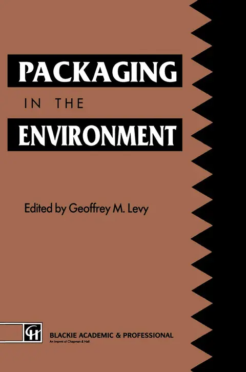 Cover of Packaging in the Environment