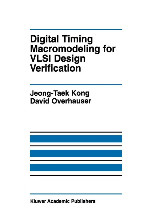 Cover of Digital Timing Macromodeling for Vlsi Design Verification
