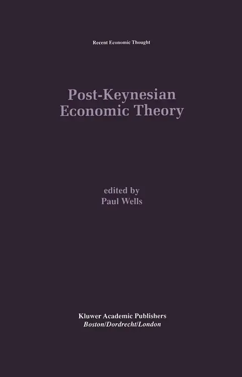 Cover of Post-Keynesian Economic Theory