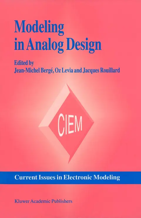 Cover of Modeling in Analog Design