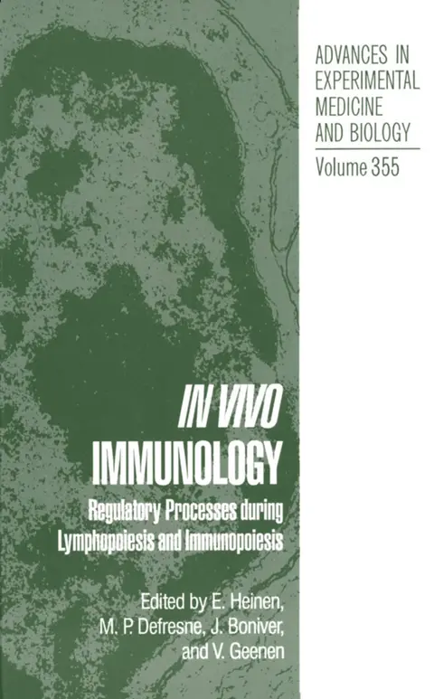 Cover of In Vivo Immunology