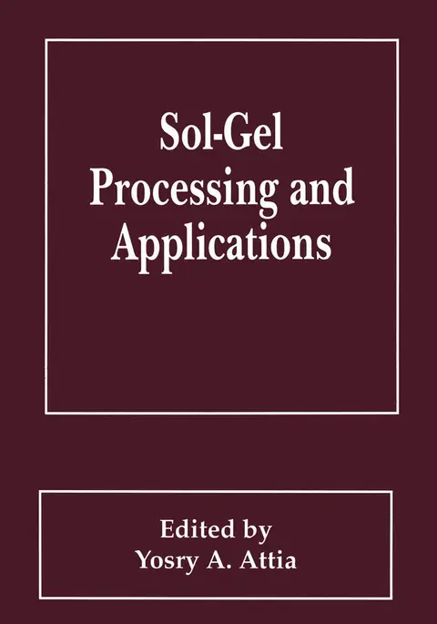 Cover of Sol-Gel Processing and Applications
