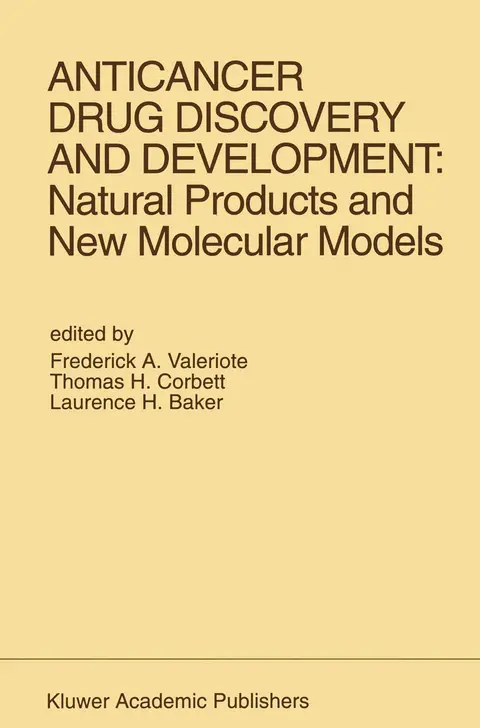 Cover of Anticancer Drug Discovery and Development